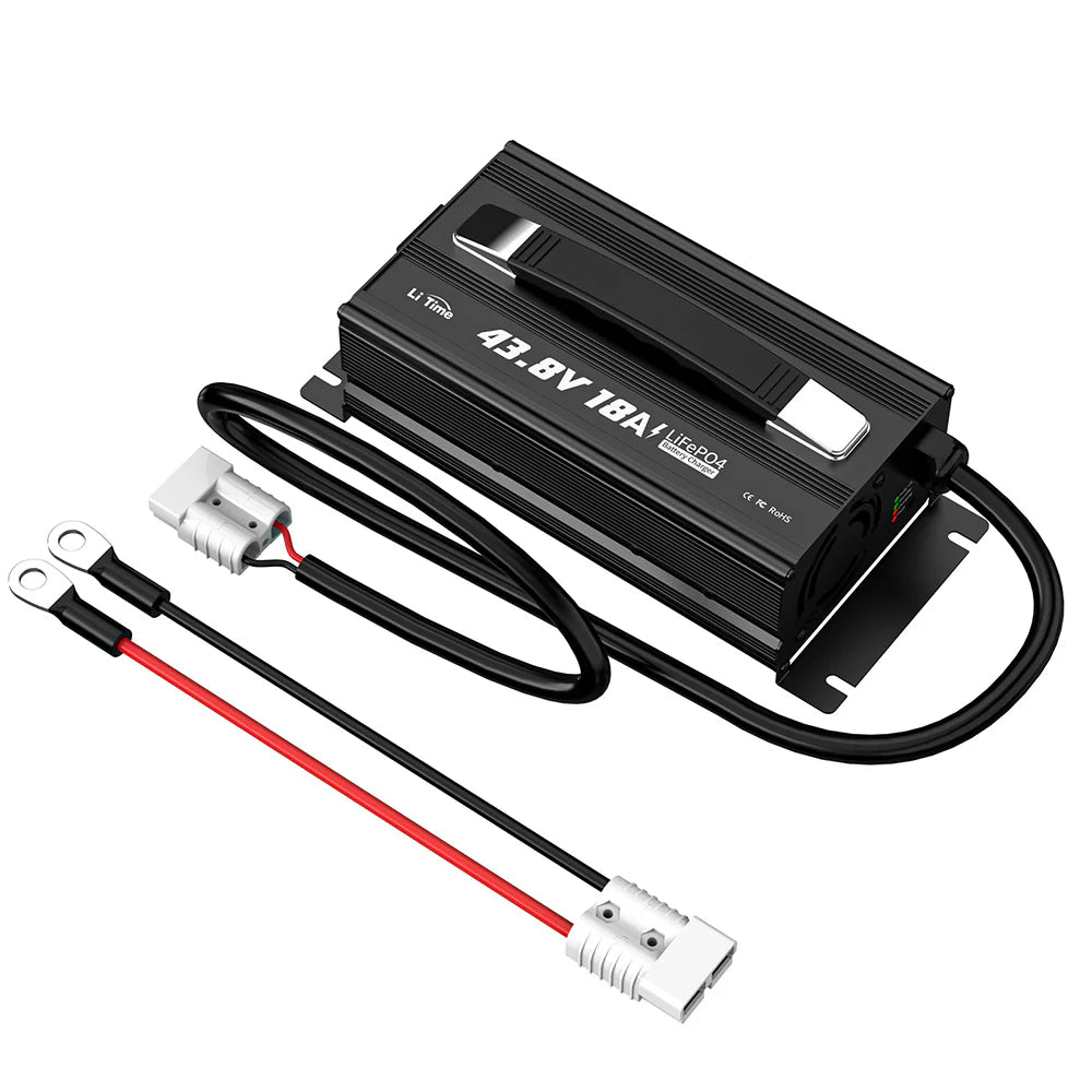 LiTime 36 Volt (43.8V) 18A LiFePO4 Lithium Golf Cart Battery Charger