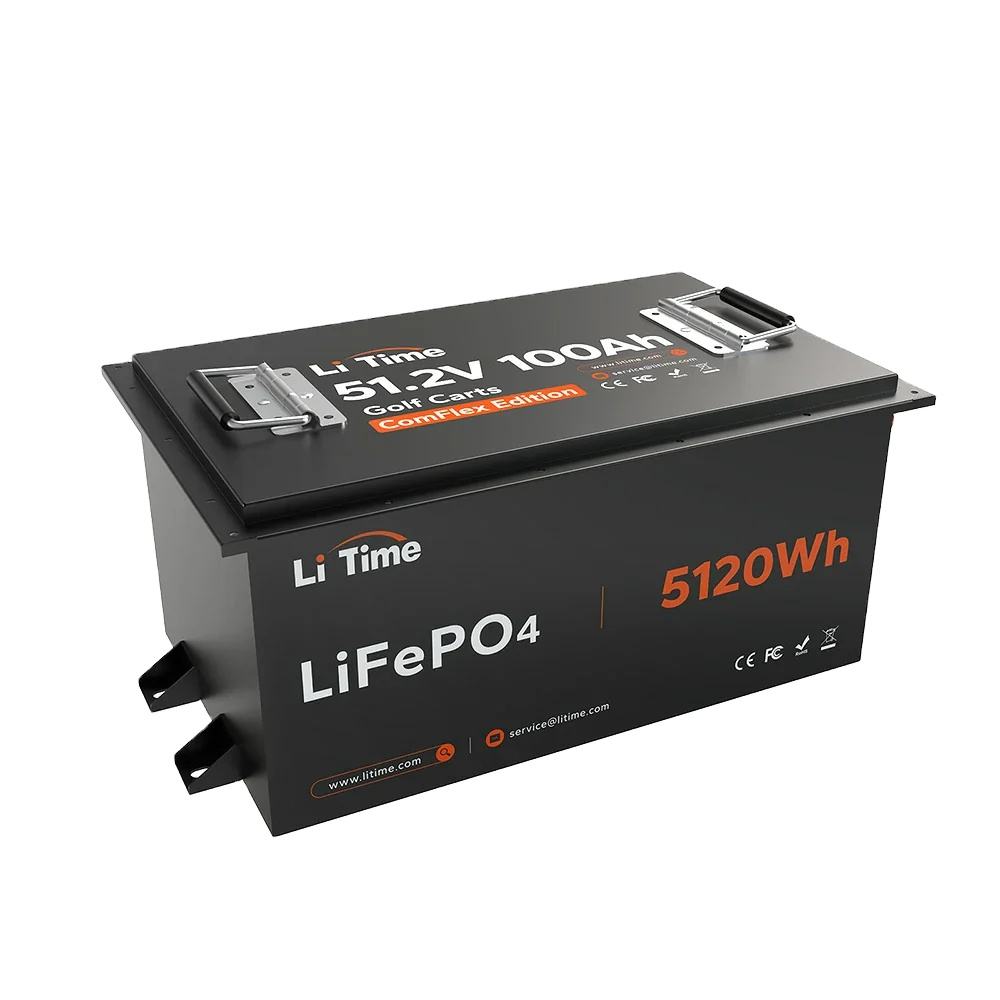 LiTime 51.2V 100Ah ComFlex LiFePO4 Battery with CAN & RS485 for Agricultural Robots and Smart Farm Machinery