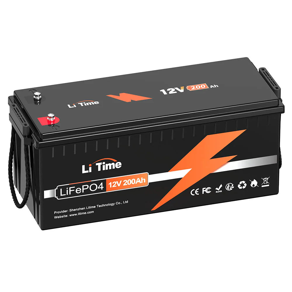 LiTime 12V 200Ah LiFePO4 Deep Cycle Lithium Battery