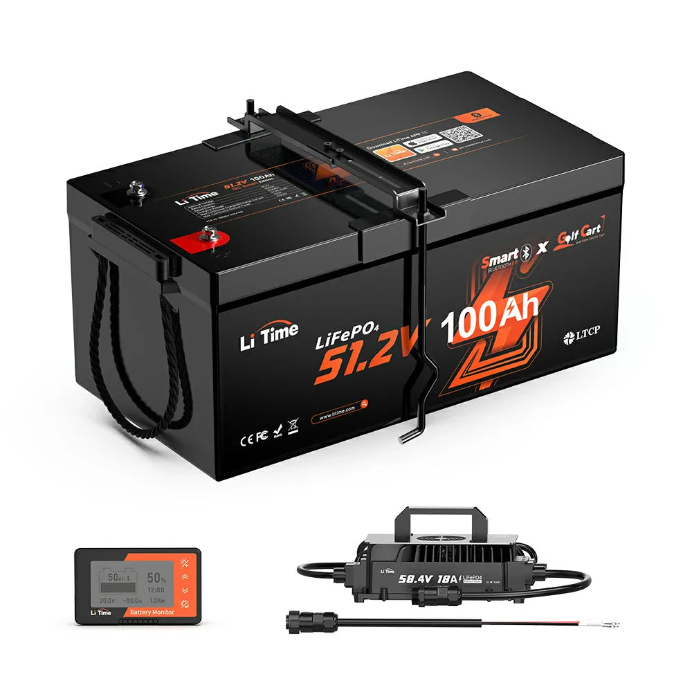 51.2V 100Ah Bluetooth LiFePO4 Battery for Agricultural Automation Equipment