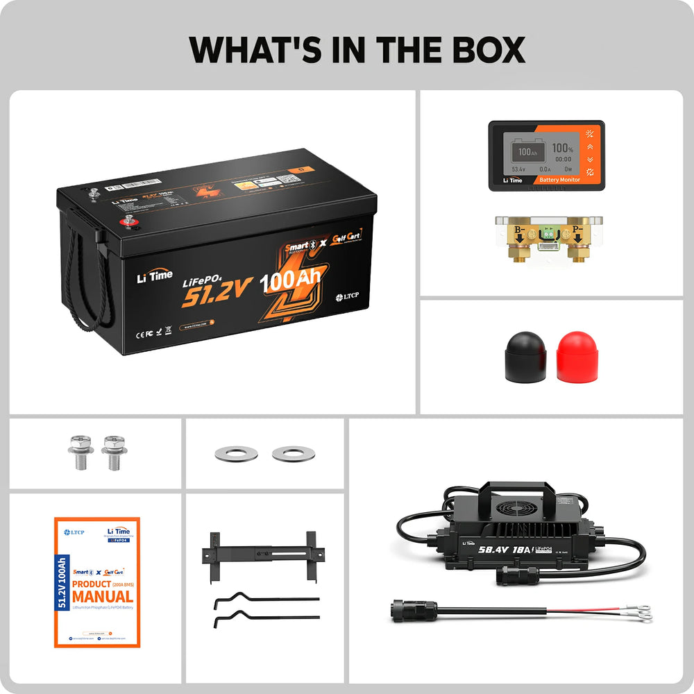 51.2V 100Ah Bluetooth LiFePO4 Battery for Agricultural Automation Equipment