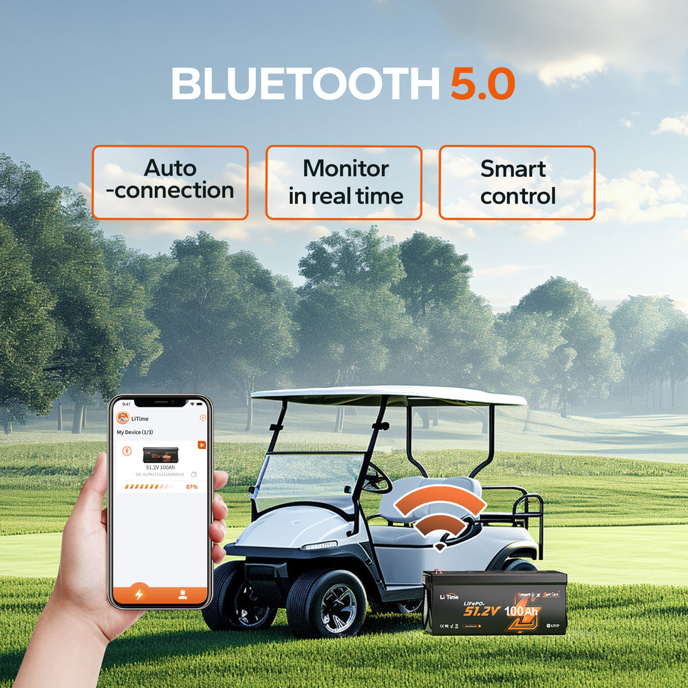 51.2V 100Ah Bluetooth LiFePO4 Battery for Agricultural Automation Equipment