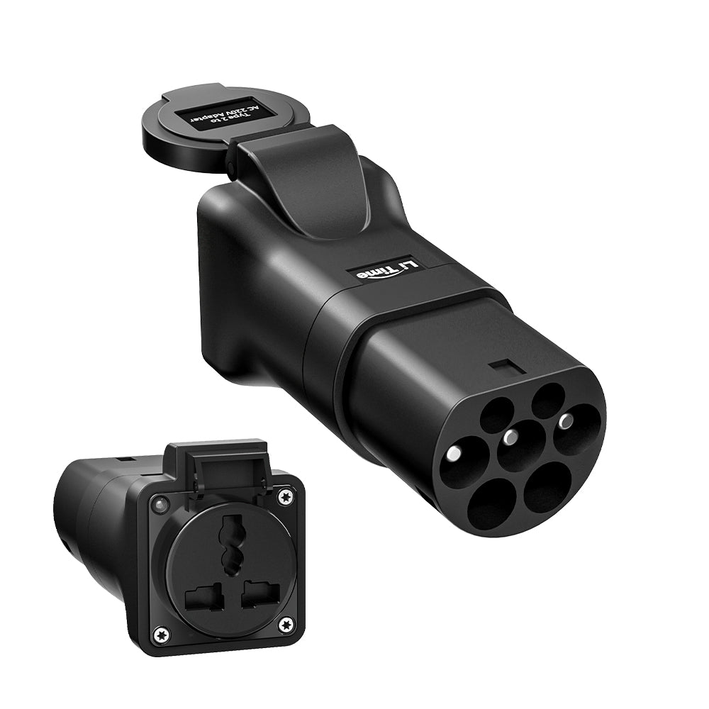 LiTime 250V 16A Type 2 EV Charging Station Power Adapter